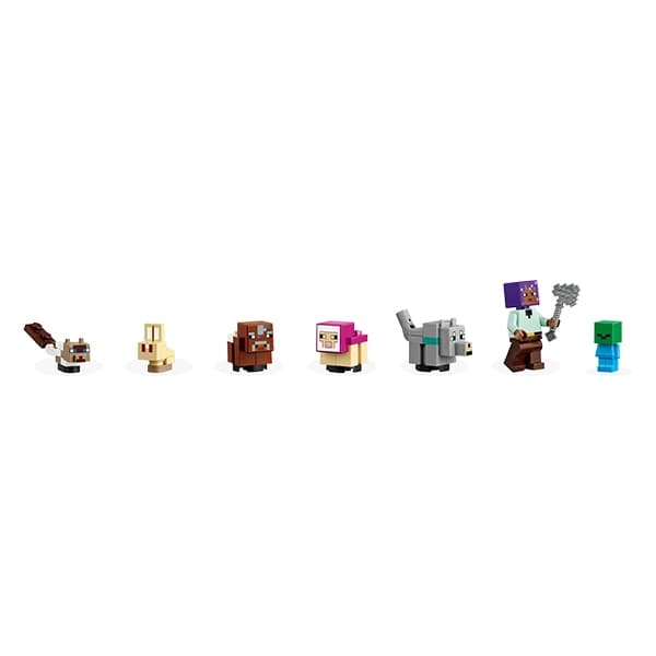 لگو Minecraft مدل 21253 The Animal Sanctuary — تصویر ۳
