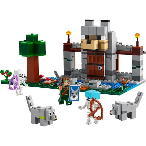 لگو Minecraft مدل 21261 The Wolf Stronghold — تصویر ۲