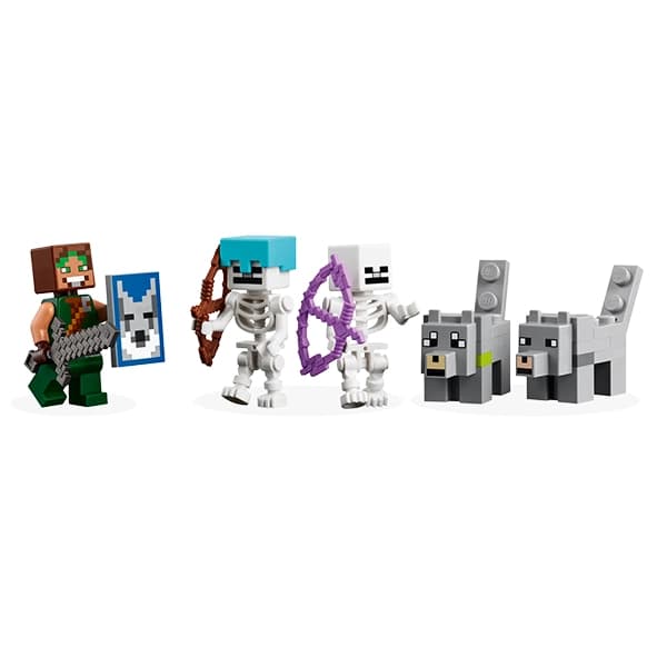 لگو Minecraft مدل 21261 The Wolf Stronghold — تصویر ۶