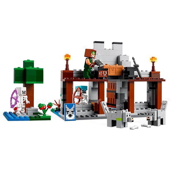 لگو Minecraft مدل 21261 The Wolf Stronghold — تصویر ۳