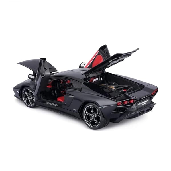 ماشین فلزی 1:18 مایستو مدل Lamborghini Countach LPI 800-4 مشکی — تصویر ۴
