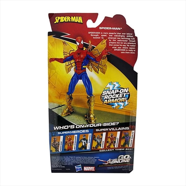 اکشن فیگور مرد عنکبوتی مدل زره موشکی Hasbro — تصویر ۴