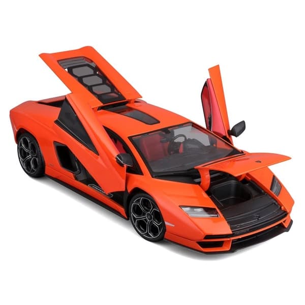 ماشین فلزی 1:18 مایستو مدل Lamborghini Countach LPI 800-4 نارنجی — تصویر ۴