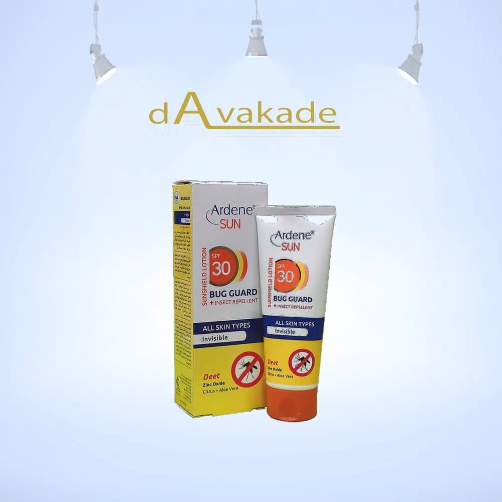 لوسیون ضد آفتاب SPF30 با خاصیت دفع حشرات آردن ardene آردن