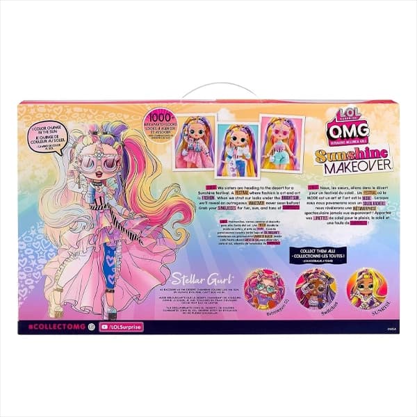 عروسک LOL Surprise سری OMG Sunshine مدل Stellar Gurl — تصویر ۶
