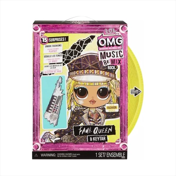 عروسک LOL OMG Surprise مدل Fame Queen And Keytar — تصویر ۴