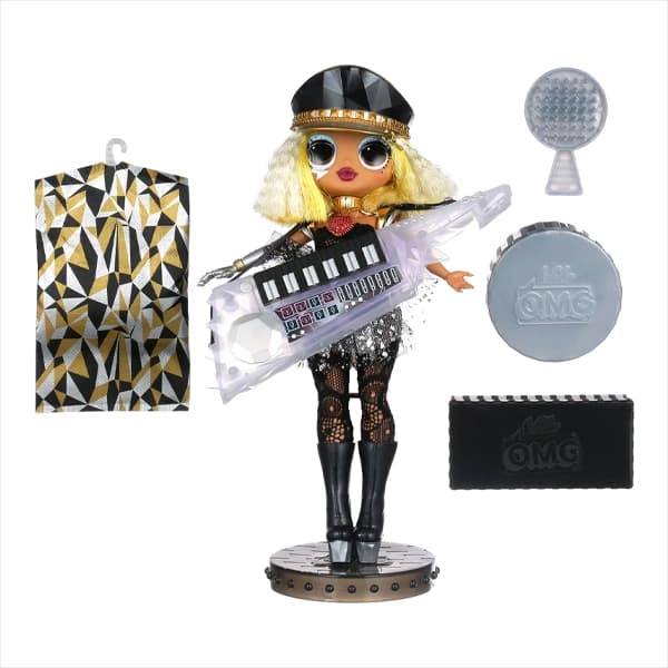 عروسک LOL OMG Surprise مدل Fame Queen And Keytar — تصویر ۲