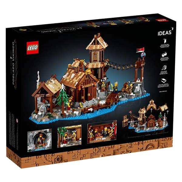 لگو Ideas مدل Viking Village 21343 — تصویر ۳