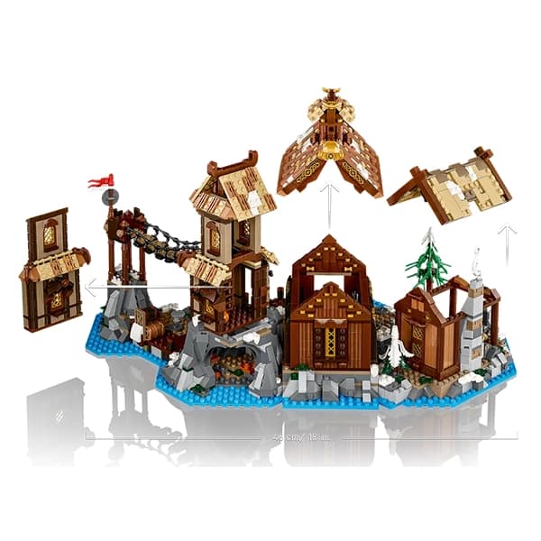 لگو Ideas مدل Viking Village 21343 — تصویر ۲