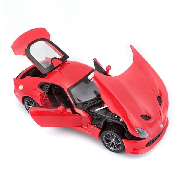 ماشین فلزی 1:18 مایستو مدل 2013 SRT Viper GTS قرمز — تصویر ۳