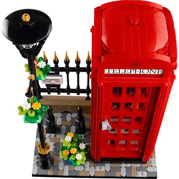 لگو Ideas مدل 21347 Red London Telephone Box — تصویر ۴
