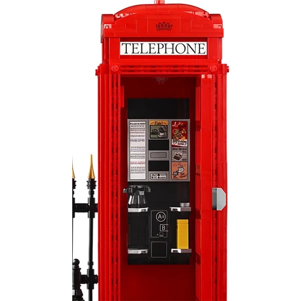 لگو Ideas مدل 21347 Red London Telephone Box — تصویر ۶