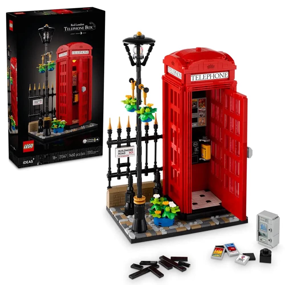 لگو Ideas مدل 21347 Red London Telephone Box