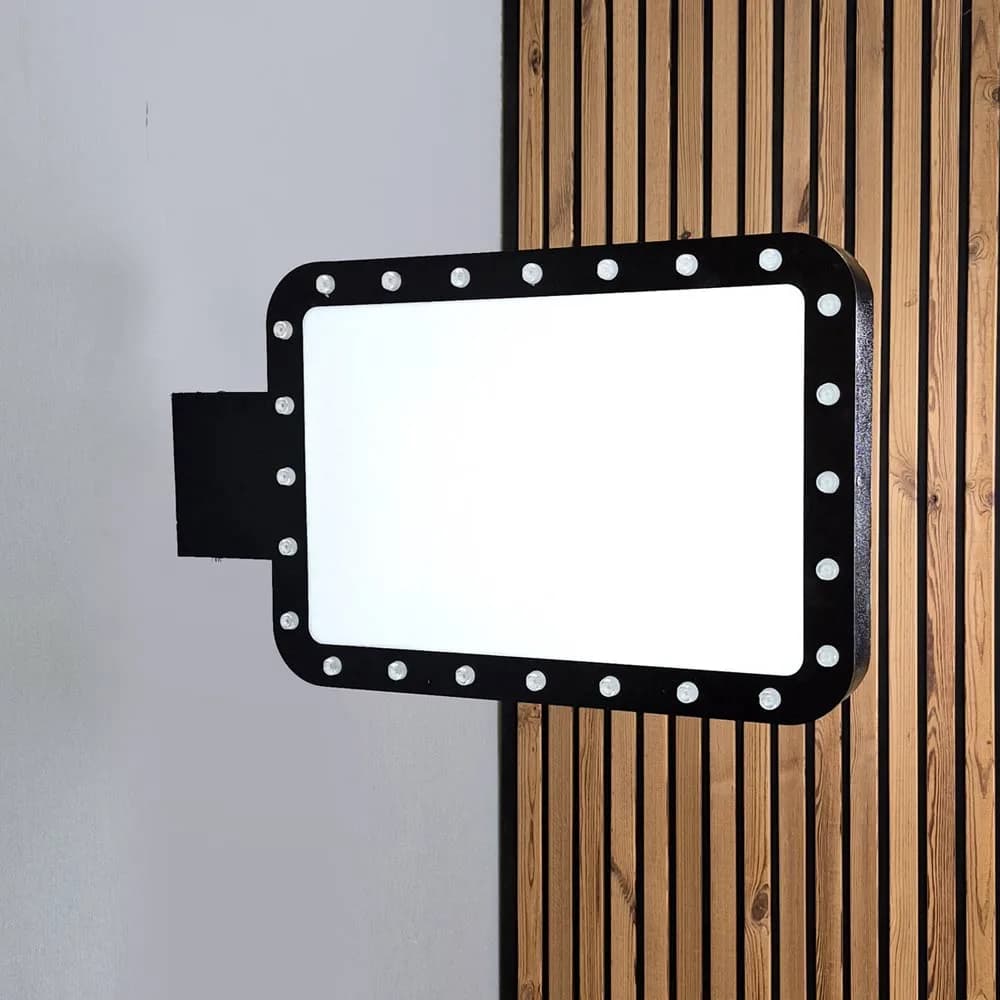 تابلو لایت باکس دوطرفه مستطیل ونوس50*70 سانت