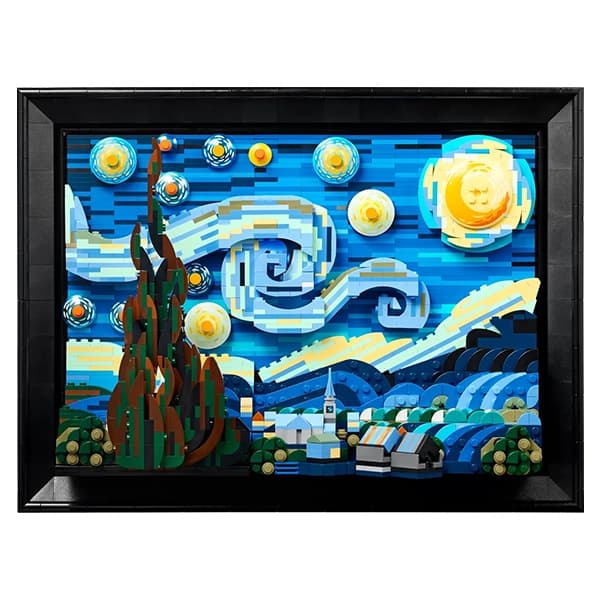لگو Ideas مدل Vincent Van Gogh The Starry Night 21333 — تصویر ۲