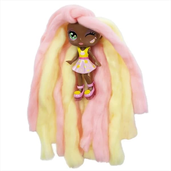 عروسک Candy Locks مدل Lacey Lemonade معطر — تصویر ۴