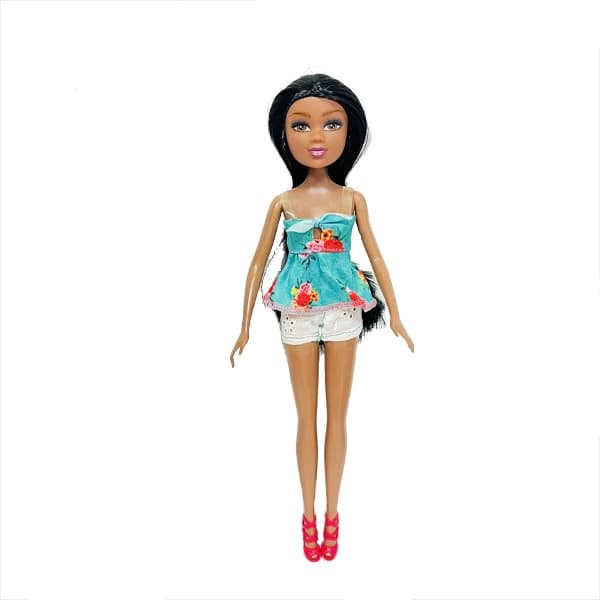 عروسک پیراهن سبز 30 سانتی Sparkle Girlz — تصویر ۲