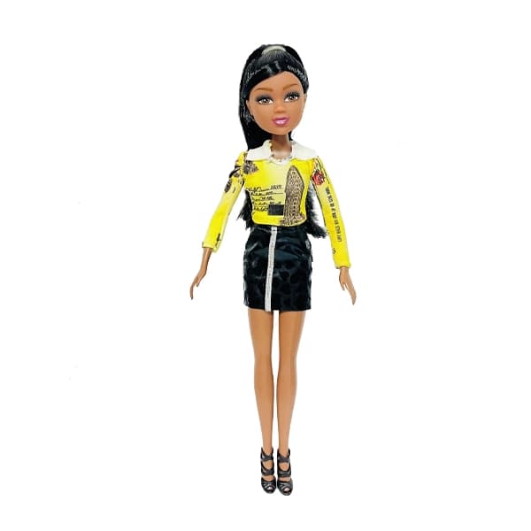عروسک پیراهن زرد 30 سانتی Sparkle Girlz — تصویر ۲