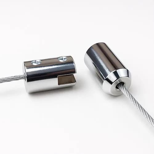 فیکسچر آویز از سقف و پلاک گیر سیم بکسلی