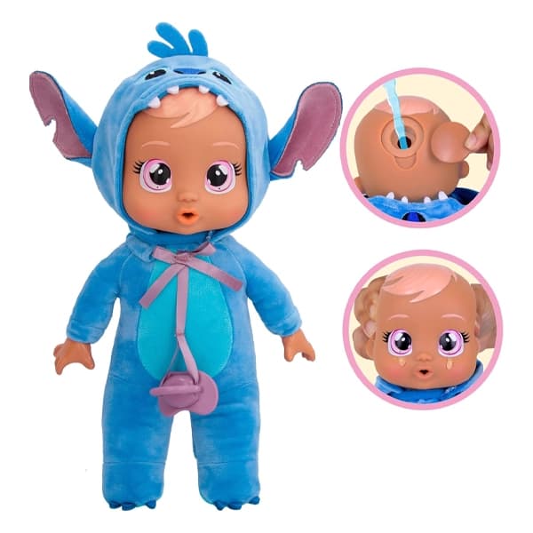 عروسک Stitch چشم اشکی 25 سانتی Cry Babies — تصویر ۲