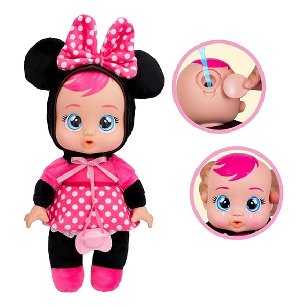 عروسک Minnie Mouse چشم اشکی 25 سانتی Cry Babies — تصویر ۳