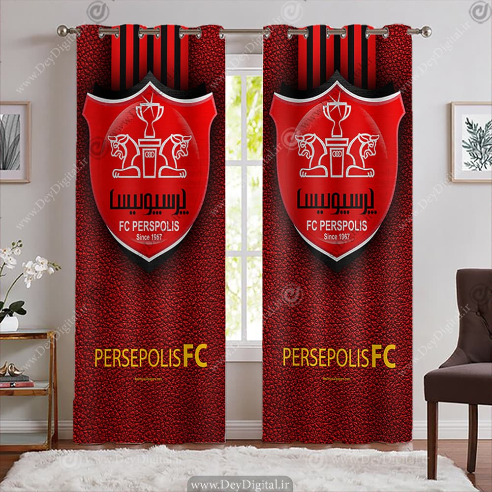 پرده پانچی تیم باشگاه پرسپولیس ba-5745-s