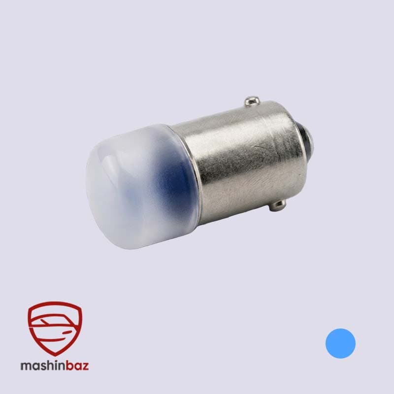 لامپ سکن SMD برند سام SAM صدفی آریایی رنگ آبی پایه خاری بسته ۲ عددی