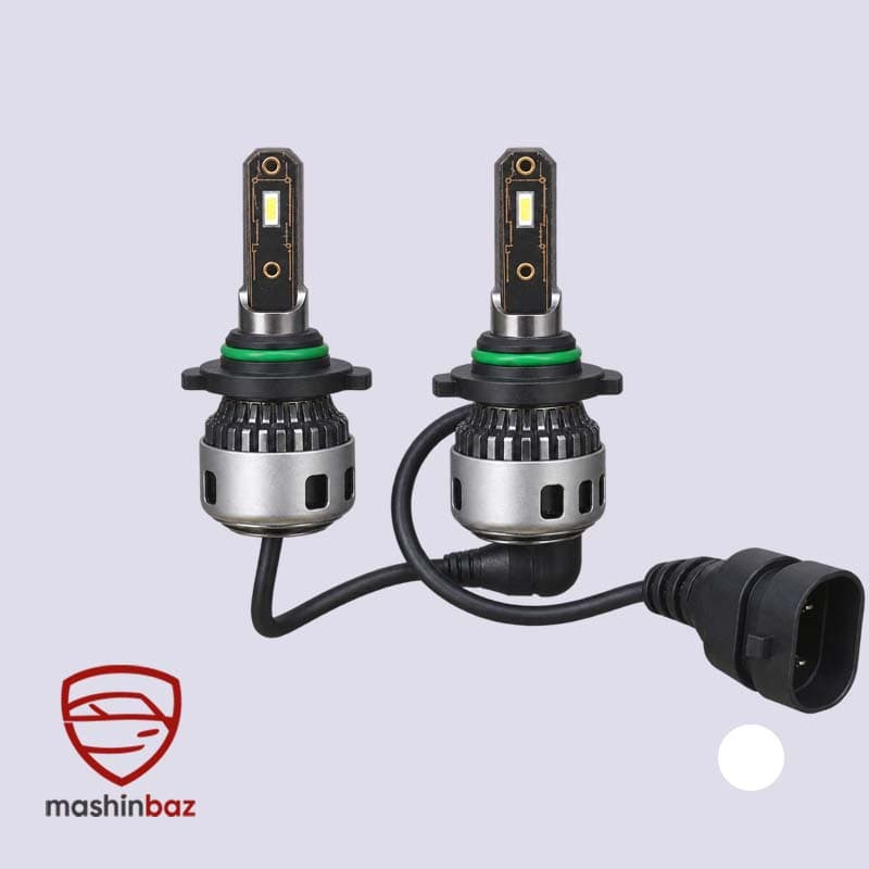 هدلایت ماکسیم 27 وات پایه 9005 نور سفید یخی بسته 2 عددی