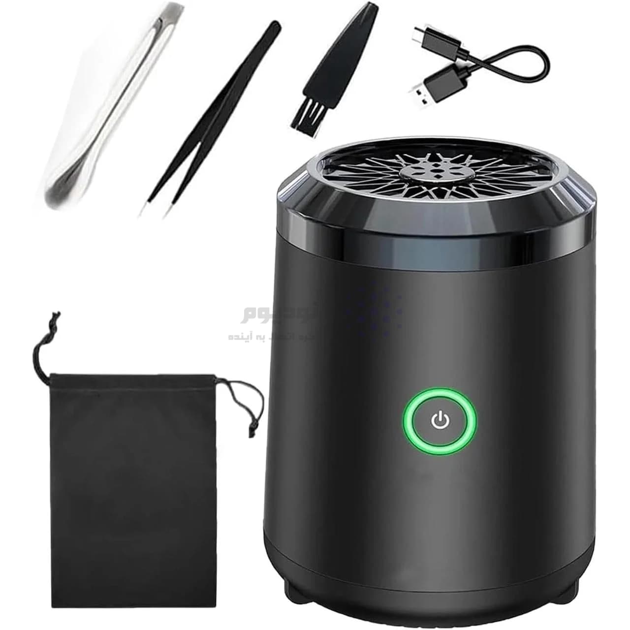 دستگاه بخور عود Green Lion مدل Mini Bakhour LITE GNMINIBKUR2BK – مشکی – MN — تصویر ۴