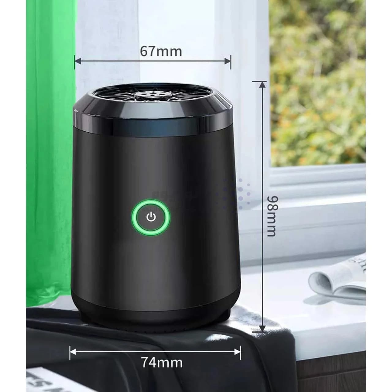 دستگاه بخور عود Green Lion مدل Mini Bakhour LITE GNMINIBKUR2BK – مشکی – MN — تصویر ۵