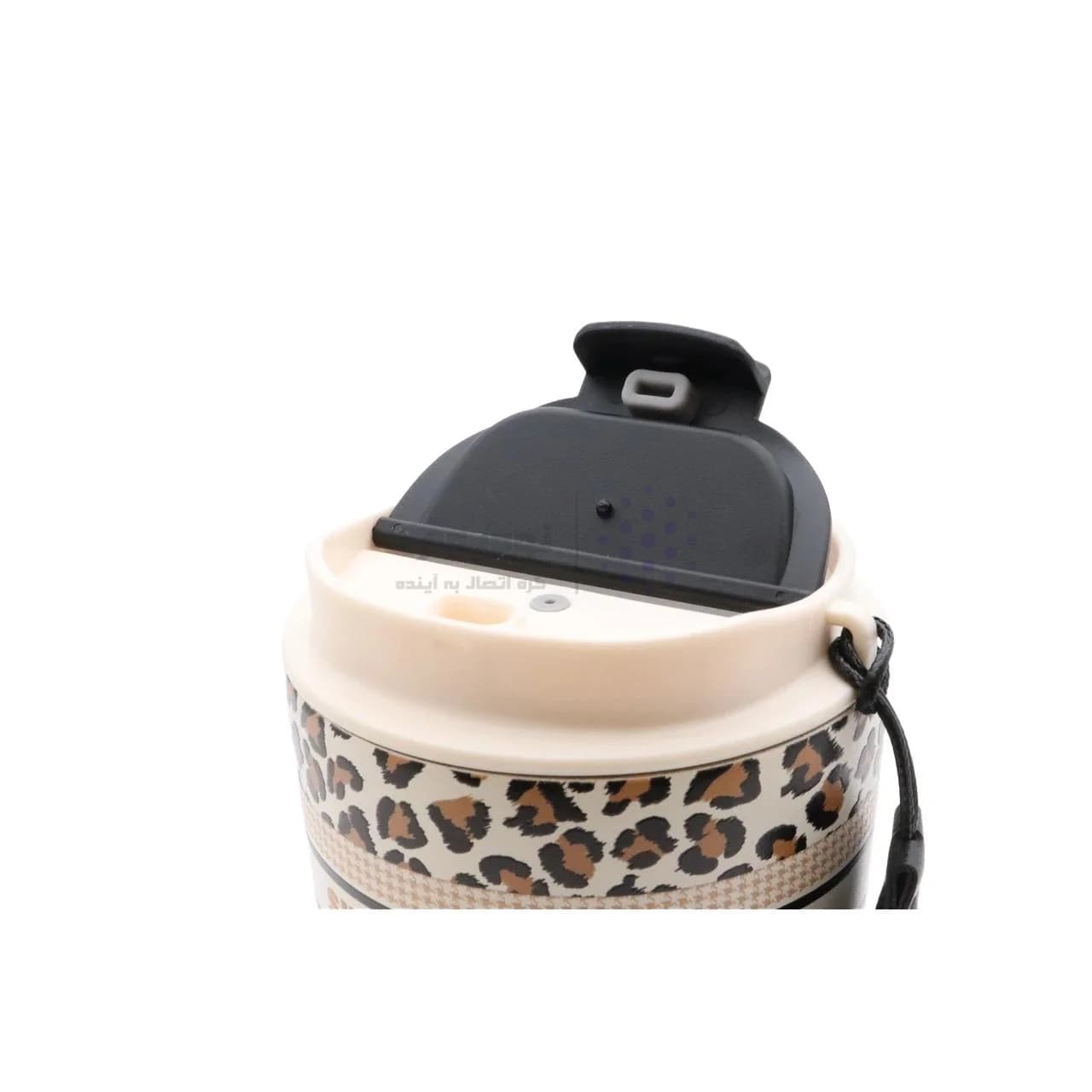 تراول ماگ Sitarayuri مدل ZF-042 ظرفیت 360 میلی لیتر – کرم — تصویر ۲
