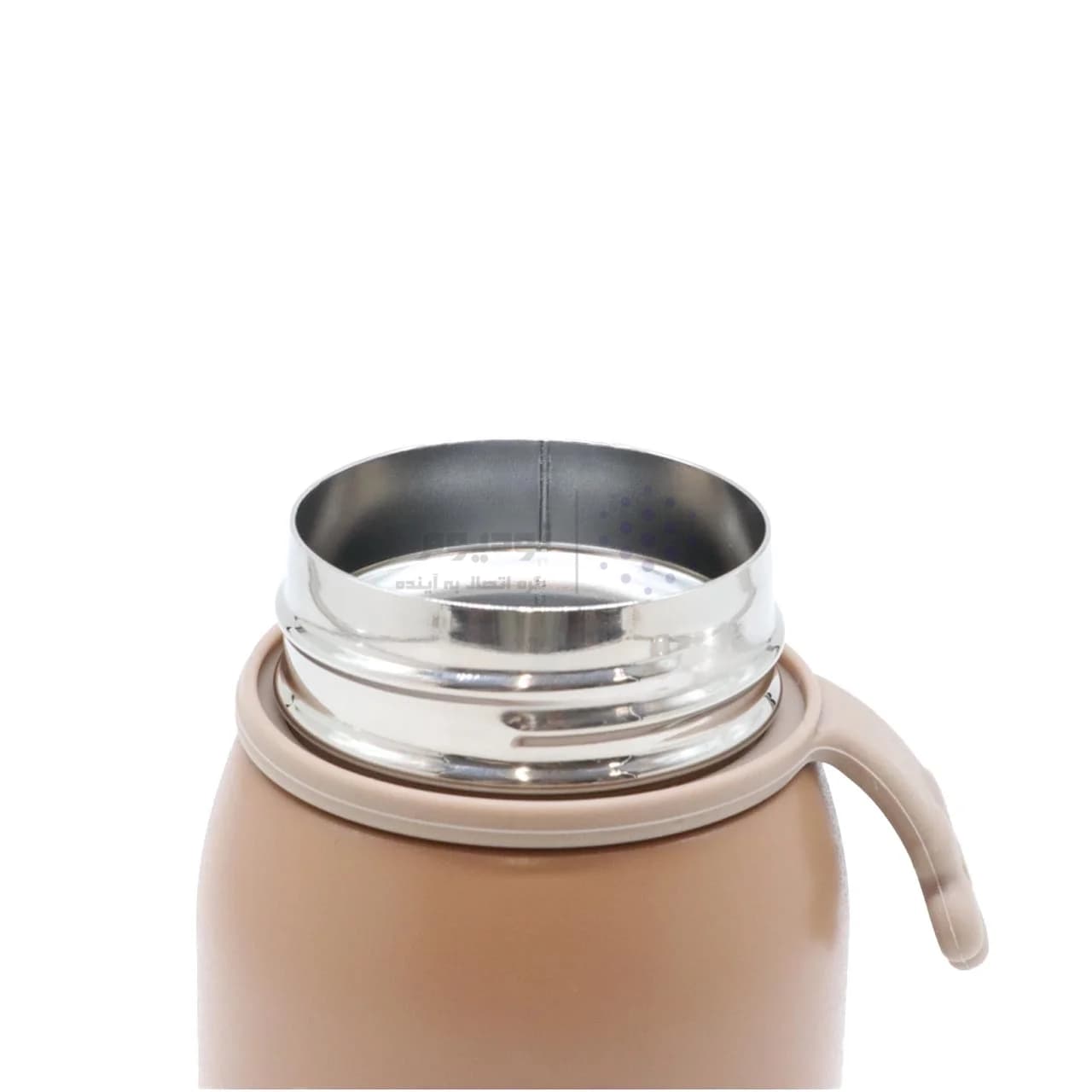 تراول ماگ HSCUP مدل HS-0221 ظرفیت 220 میلی لیتر- قهوه ای — تصویر ۲