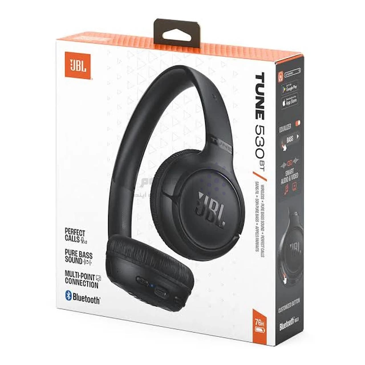 هدفون بی سیم JBL مدل Tune 530 – مشکی — تصویر ۷