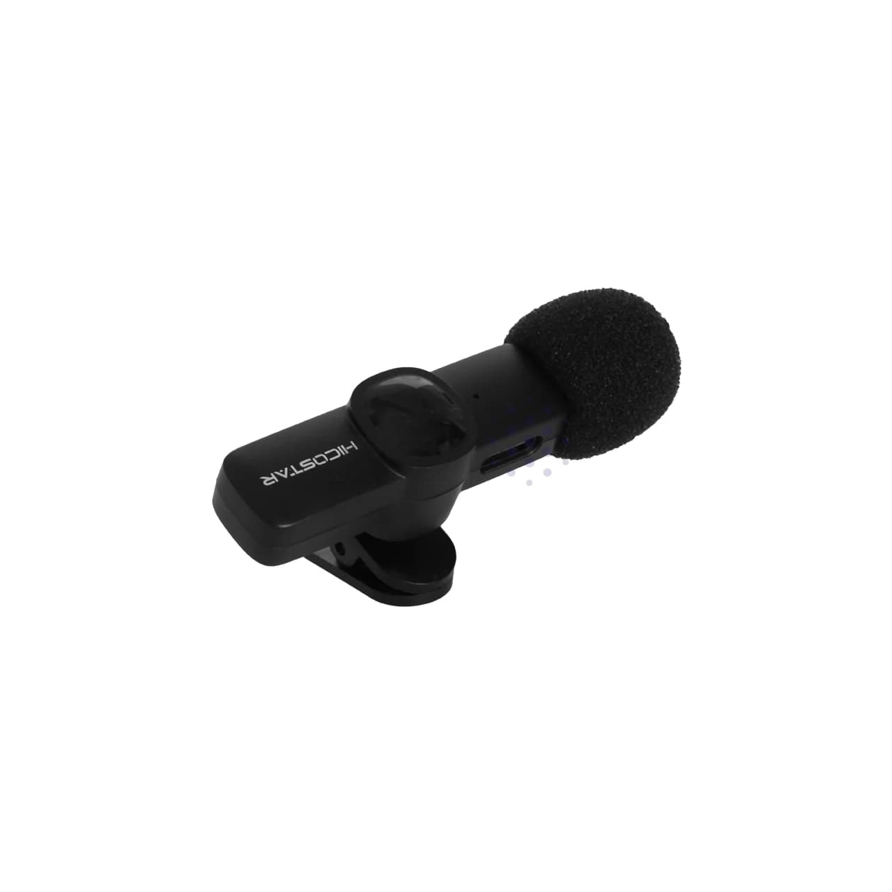 میکروفون یقه ای بی سیم Hicostar مدل HS-MC521C – مشکی — تصویر ۲