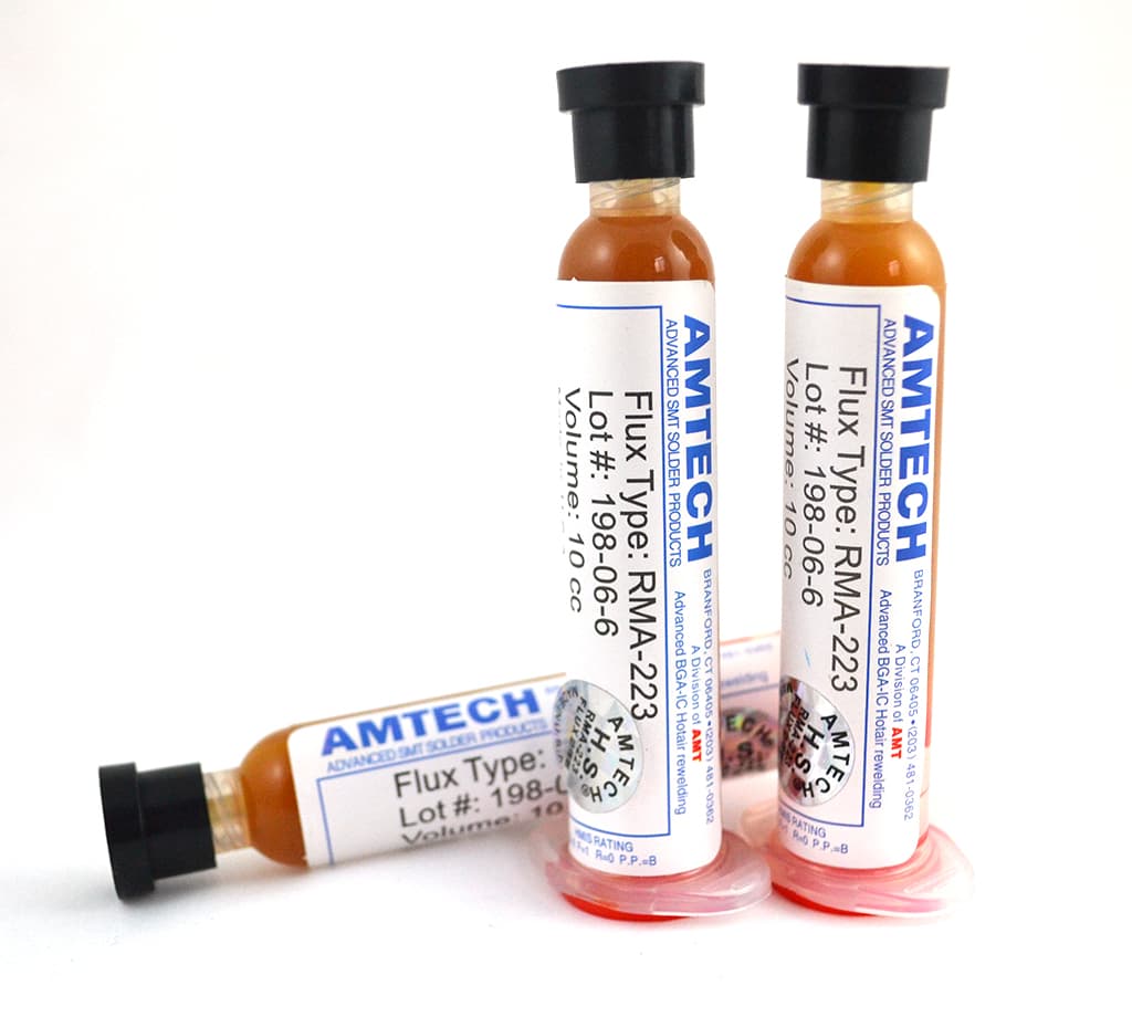 روغن فلکس AMTECH RMA-223 اصلی LOT#:198 (Flux Paste 10cc)
