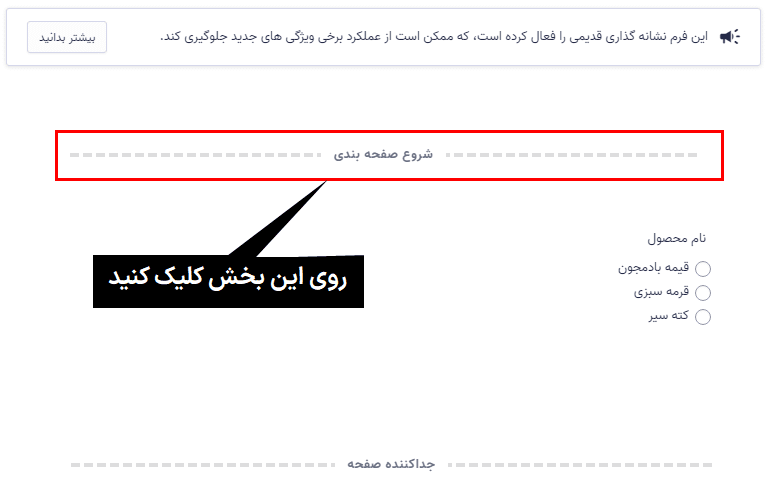 افزونه انتقال های صفحه فرم گرویتی فرمز | Gravity Perks Page Transitions — تصویر ۷