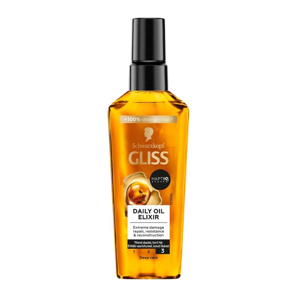 روغن آرگان گلیس مدل Oil-Elixir ترمیم کننده و نرم کننده با حجم 75 میلی لیتر + ((امکان پرداخت در 4 قسط))