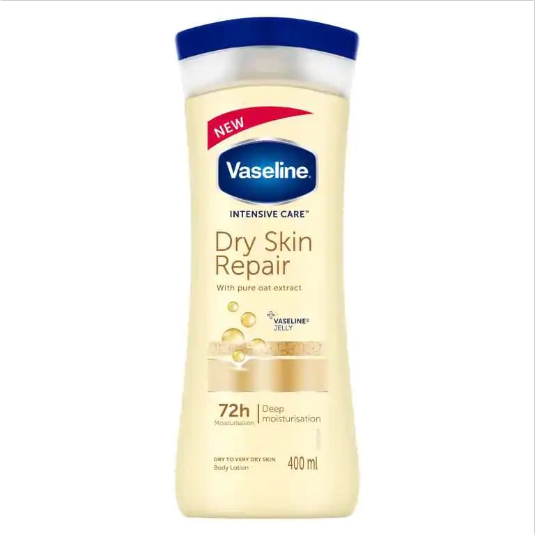 لوسیون بدن وازلین مدل DRY SKIN REPAIR حجم 400 میلی لیتر + ((امکان پرداخت در 4 قسط))