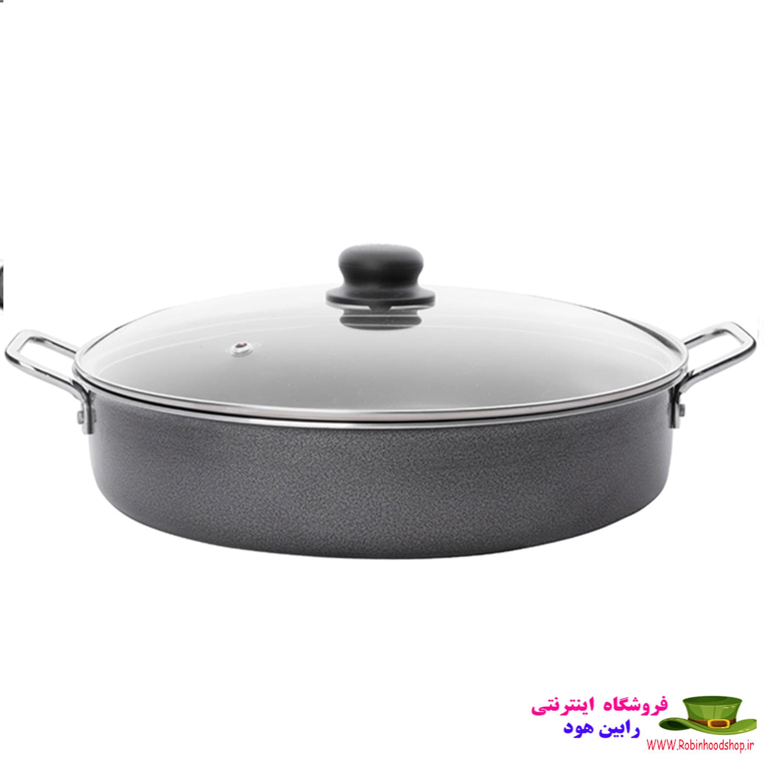 تابه دو دسته تک ظرف مدل کلاسیک سایز 30 — تصویر ۶