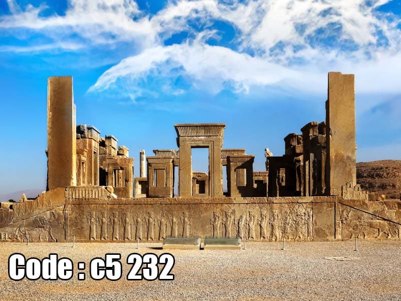 پوستر دیواری تخت جمشید | شکوه تمدن ایران باستان
