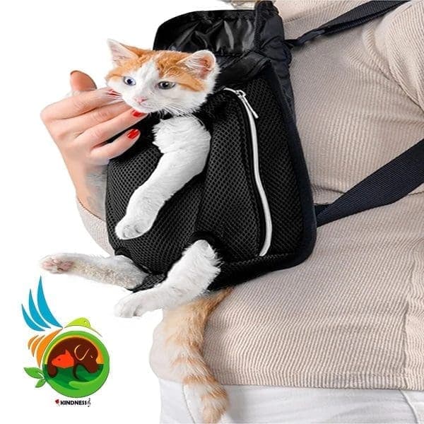 کیف حمل آغوشی گربه و سگ سایز اسمال SMALL — تصویر ۲