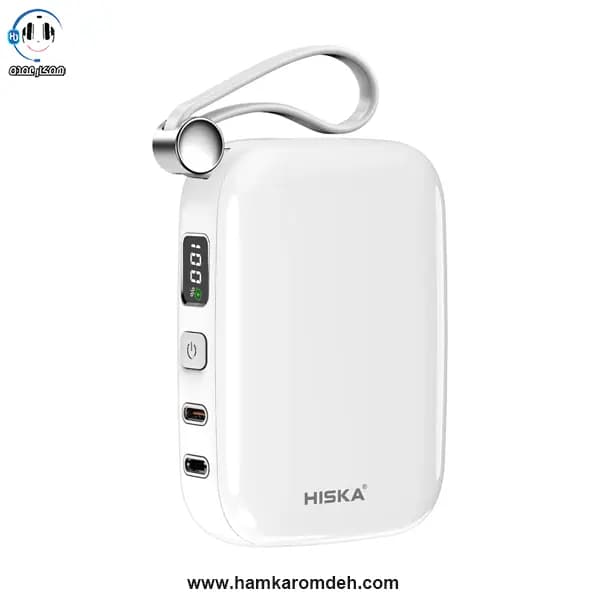 پاوربانک HP-125PD 10000mAh هیسکا HISKA — تصویر ۲