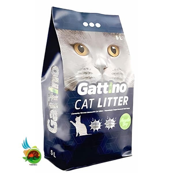 خاک گربه گاتینو با رایحه صابون مارسلو gattino cat litter (جئوکلی) — تصویر ۲