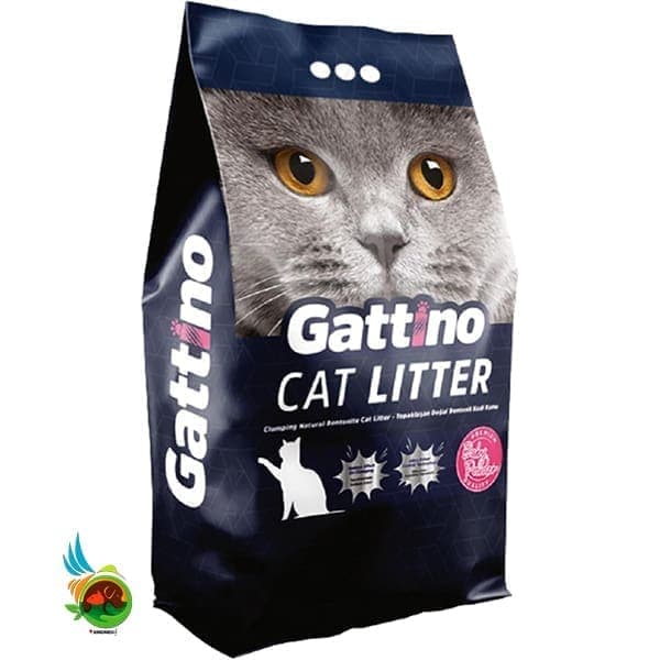 خاک گربه گاتینو رایحه پودر بچه gattino cat litter (جئوکلی) — تصویر ۲