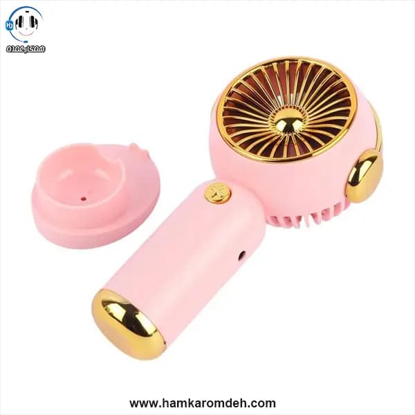 پنکه شارژی Mini Fan E68 — تصویر ۲