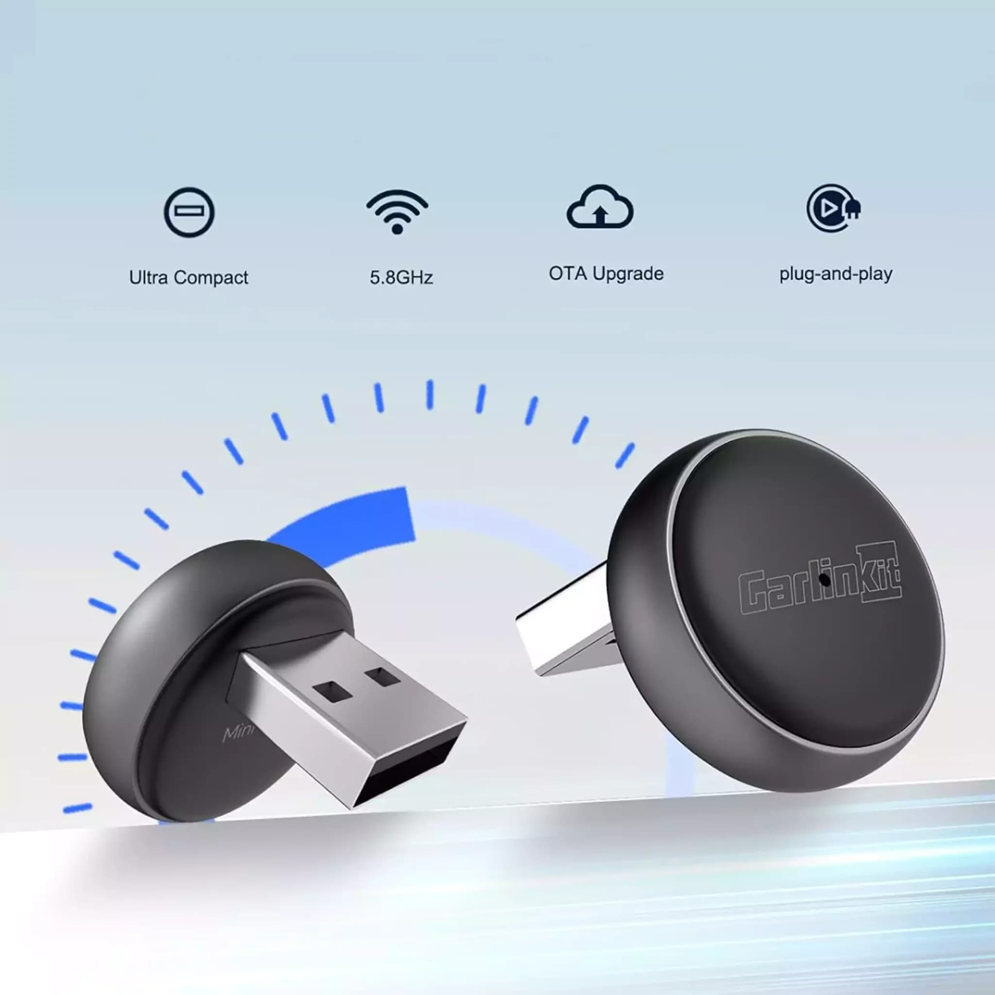 تبدیل کارپلی و اندروید اتو وایر به وایرلس MINI ULTRA 3 — تصویر ۲
