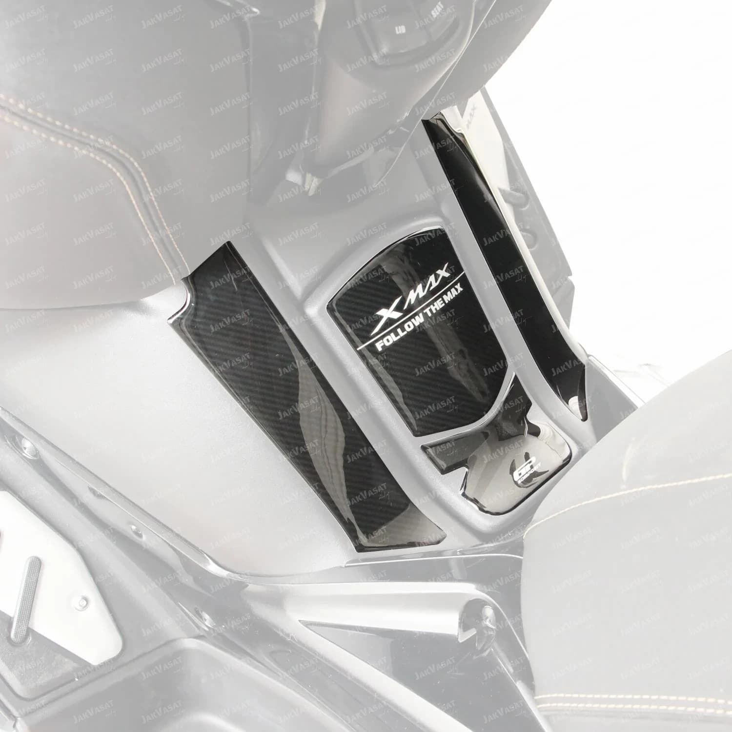 پد باک مشکی YAMAHA Xmax GP / ساخت ترکیه اصل — تصویر ۴