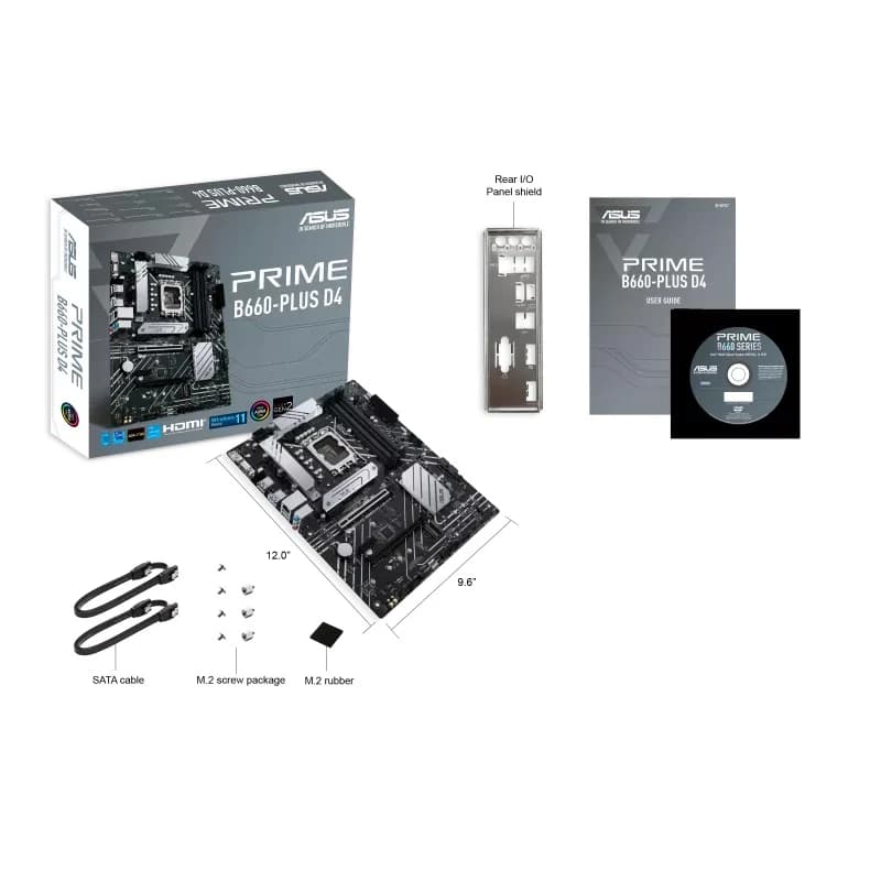 مادربرد ایسوس Prime B660 Plus D4 DDR4 — تصویر ۵