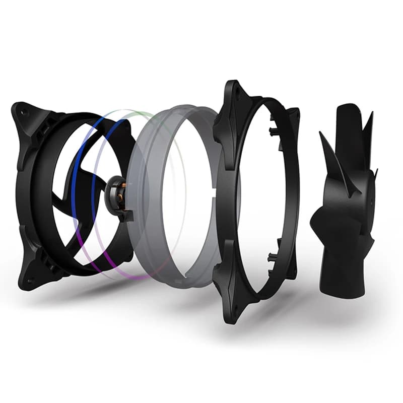 فن کیس تسکو GFAN 130 ARGB سایز 120 میلی متری — تصویر ۶