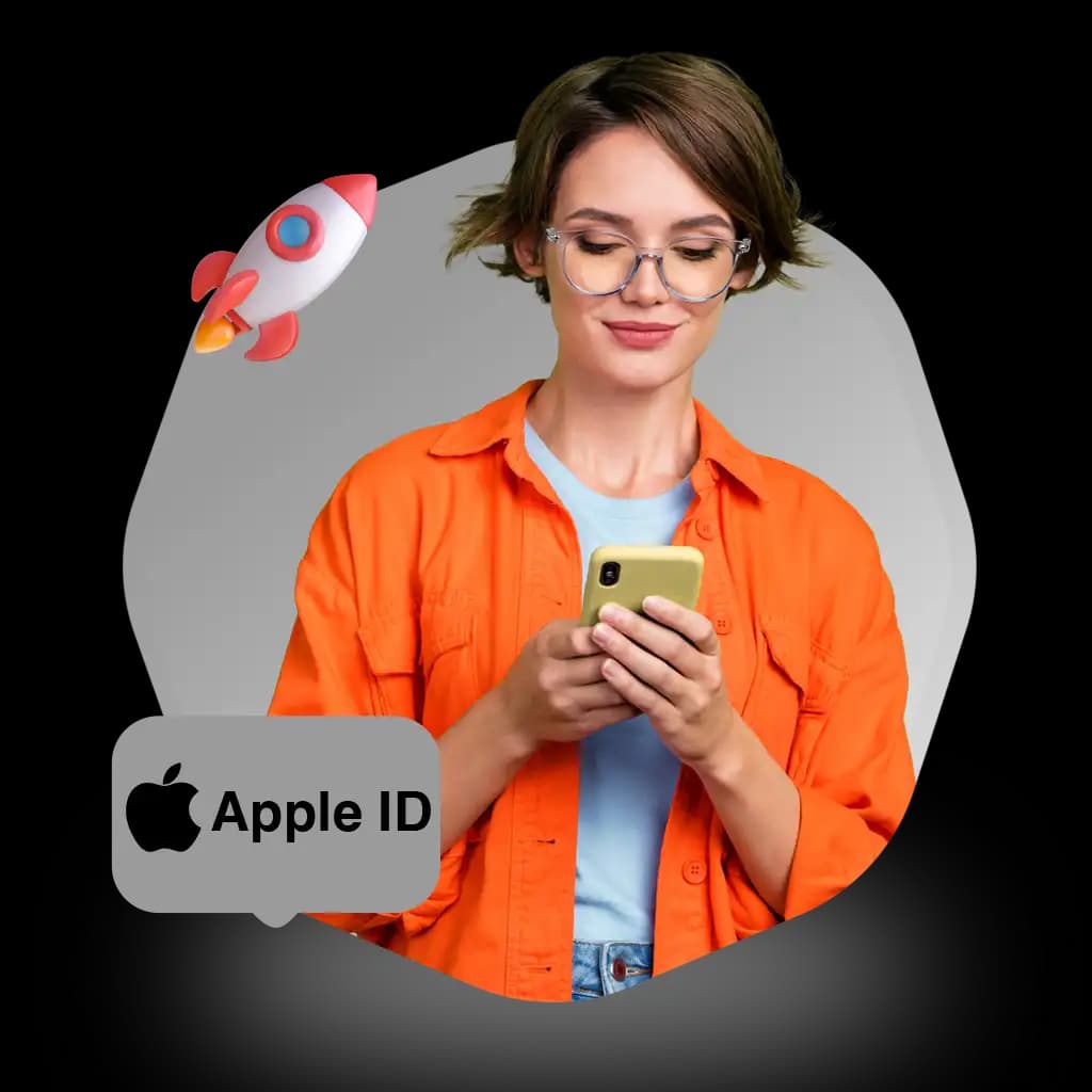 اپل آیدی آمریکا با تحویل آنی
